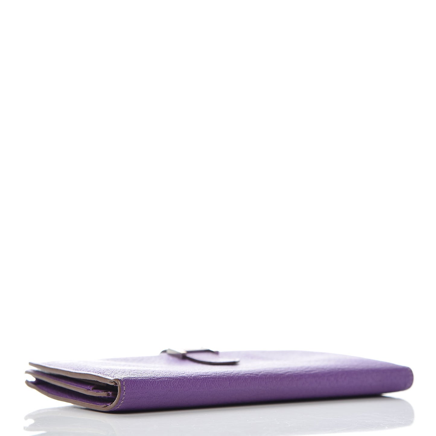 Chevre Mysore Bearn Gusset Wallet Parme