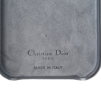 Christian Dior Lambskin Cannage Lady Dior Tech iPhone 14 Pro Case Cloud Blue 5 of 10