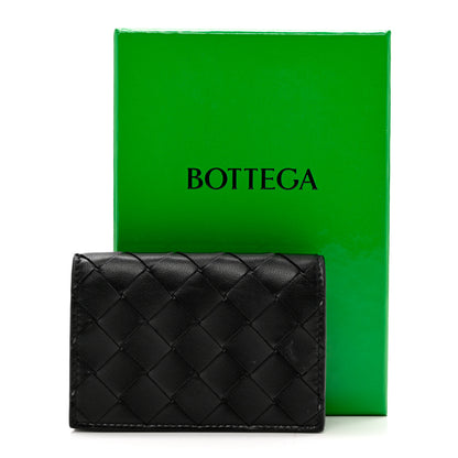 Bottega Veneta Nappa Intrecciato Card Holder Black 7 of 7