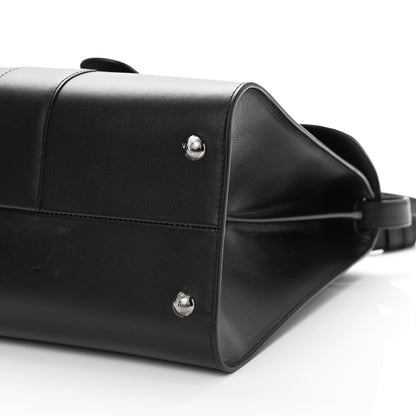 Delvaux Calfskin MM L'Humour Brillant Satchel Black 11 of 13