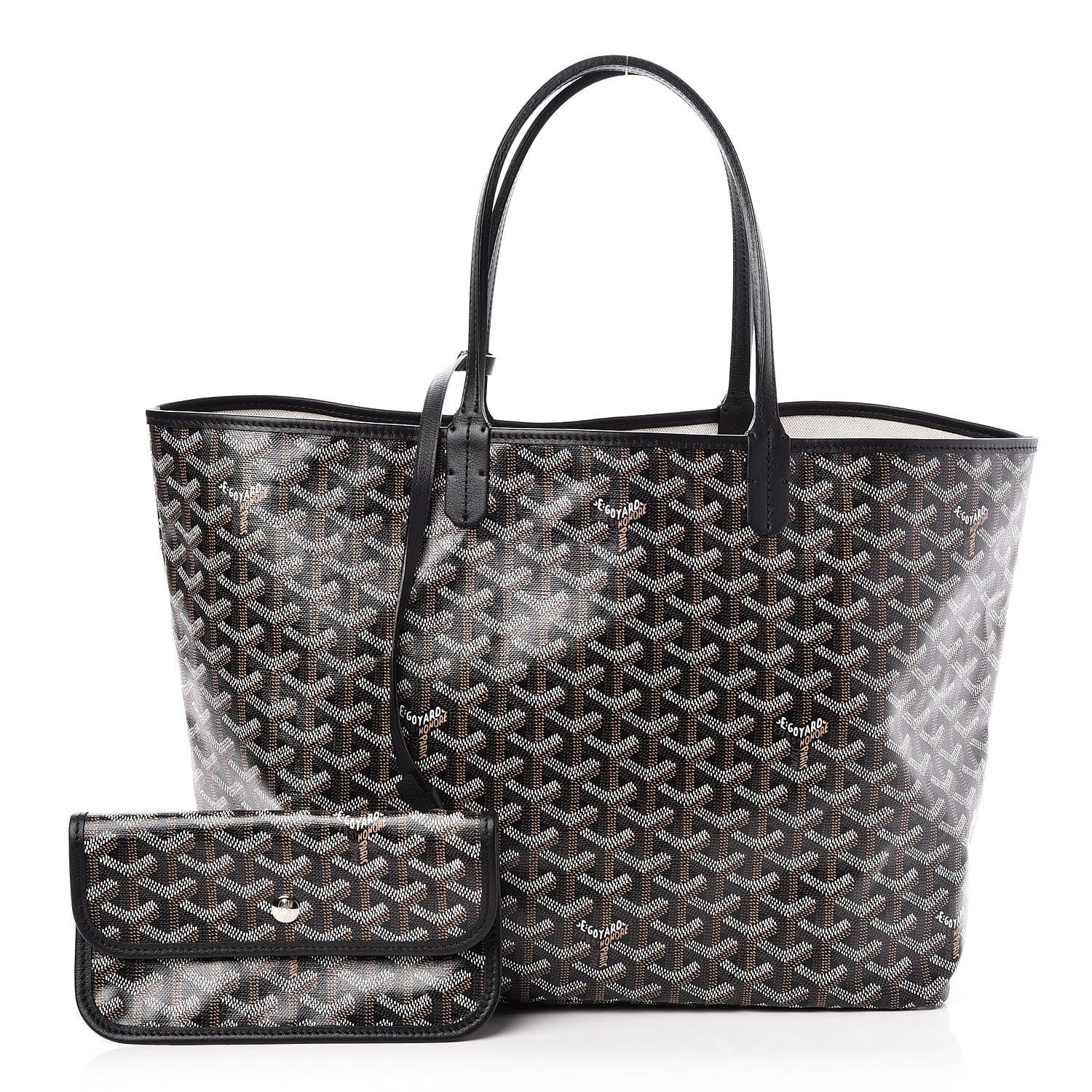 Goyard Goyardine Saint Louis PM Black 1 of 7