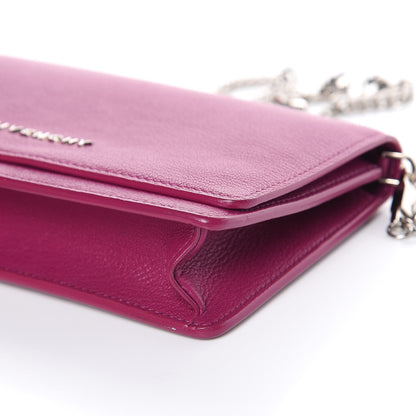 Givenchy Sugar Goatskin Pandora Chain Wallet Orchid Purple 8 of 14