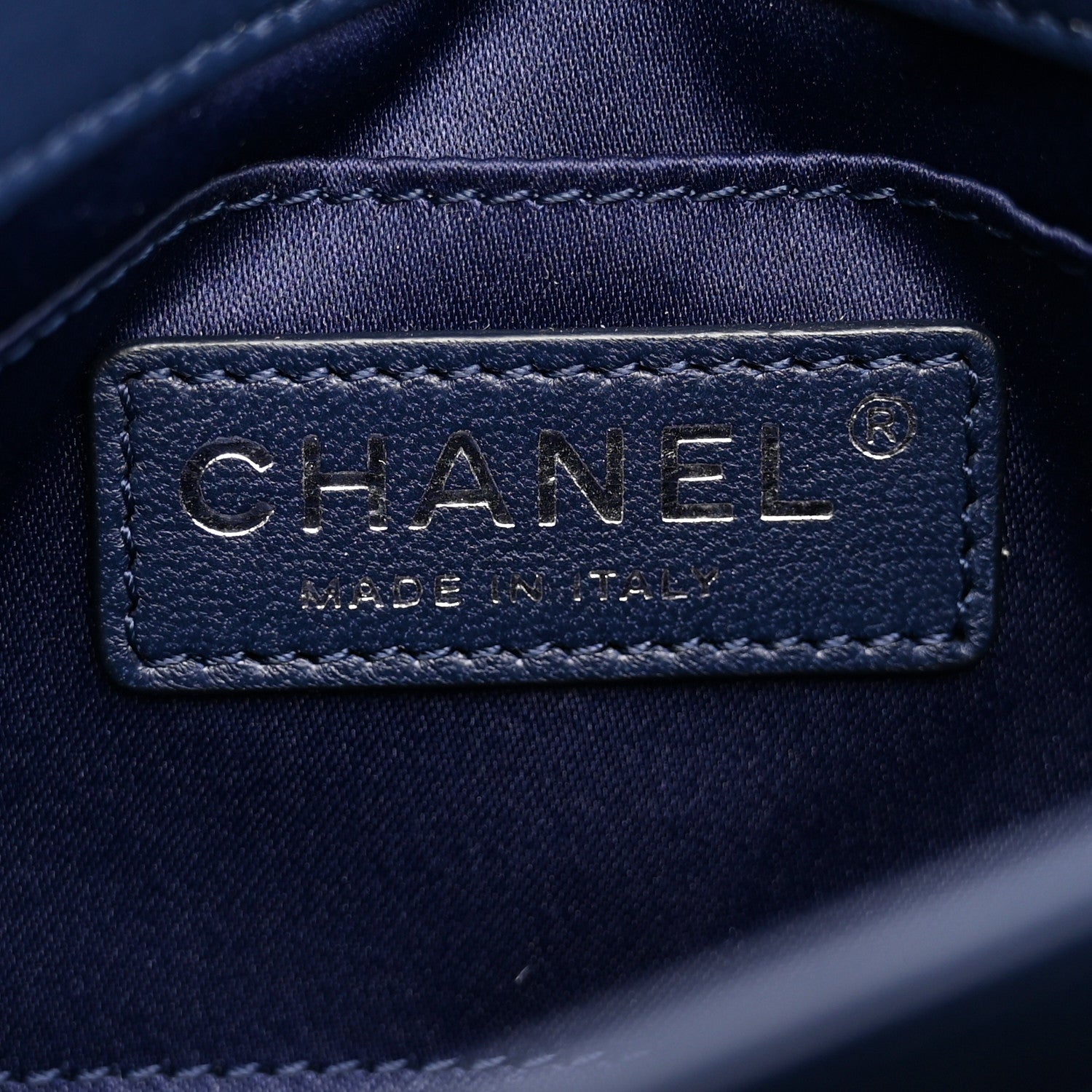Chanel Lambskin Quilted By 4 Flap Navy 6 of 11
