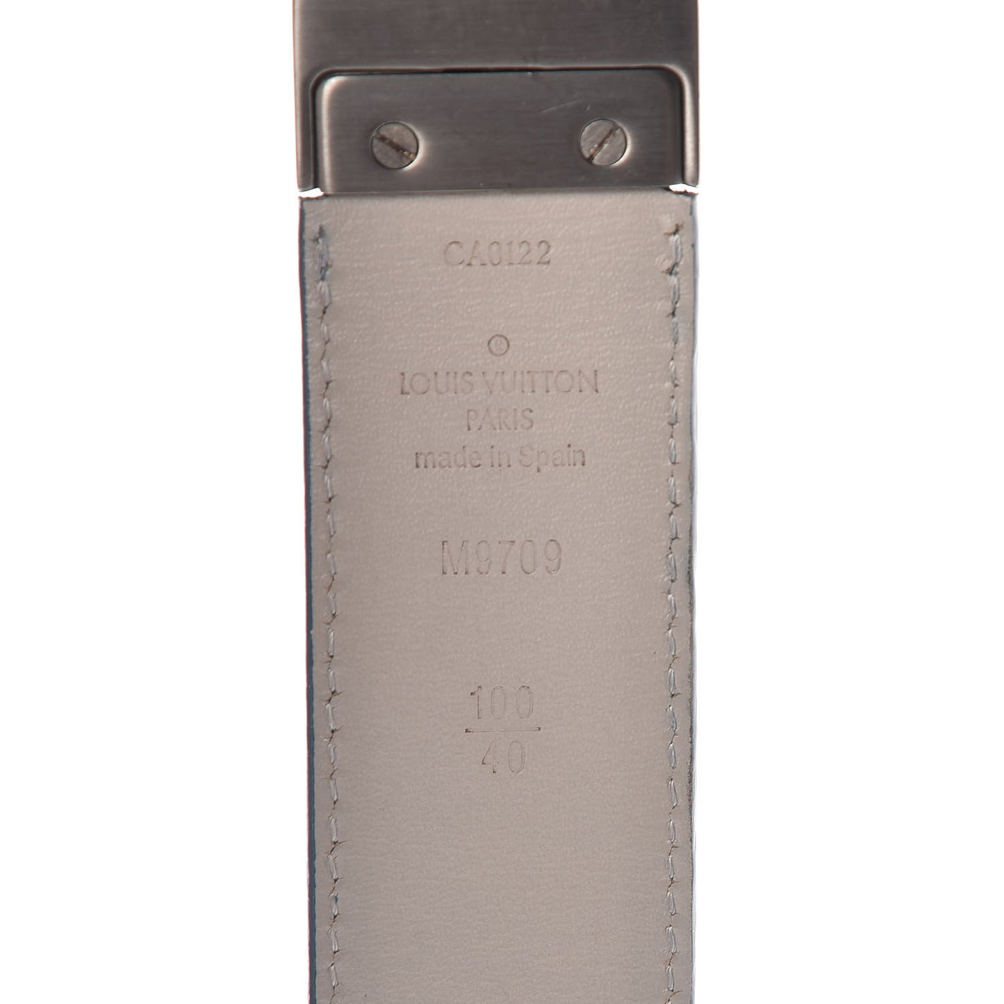 Damier Infini Calfskin 40mm Belt 100
