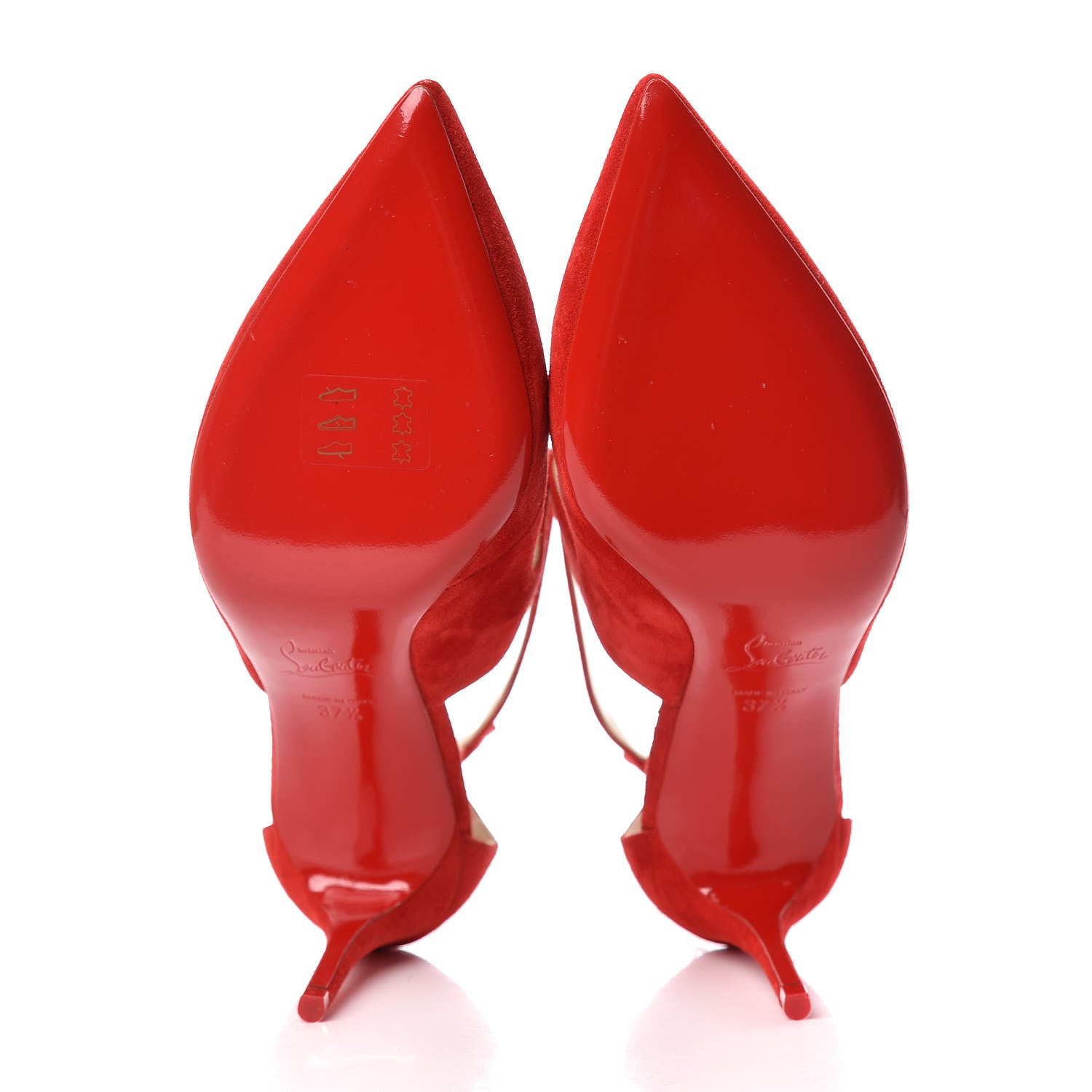 Christian Louboutin Veau Velours Rosas 85 Pumps 37.5 Loubi 5 of 8
