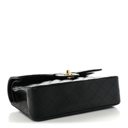 Chanel Caviar Quilted Small Double Flap Black 4 of 11