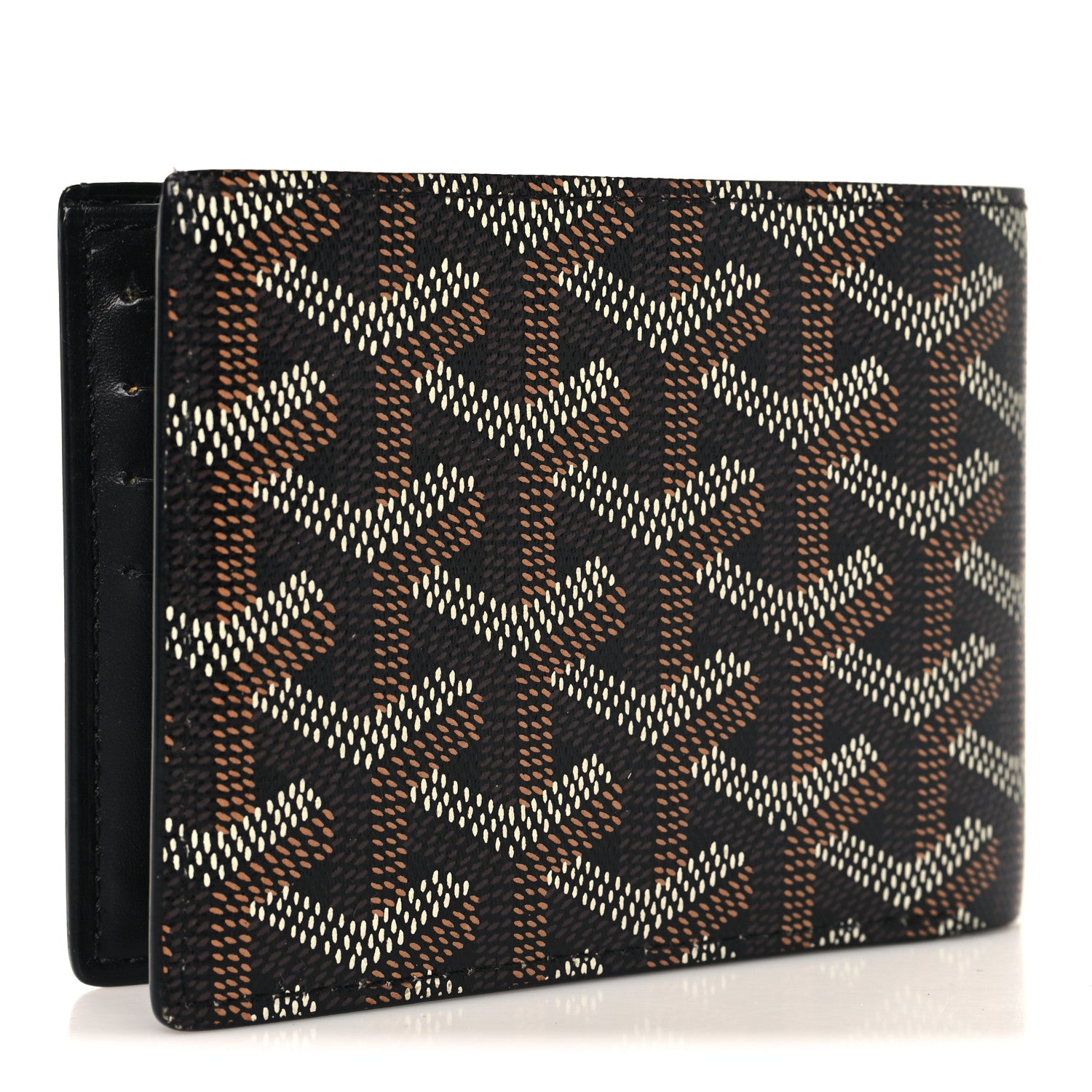 Goyard Goyardine Bi-Fold Victoire PM Wallet Black 3 of 7