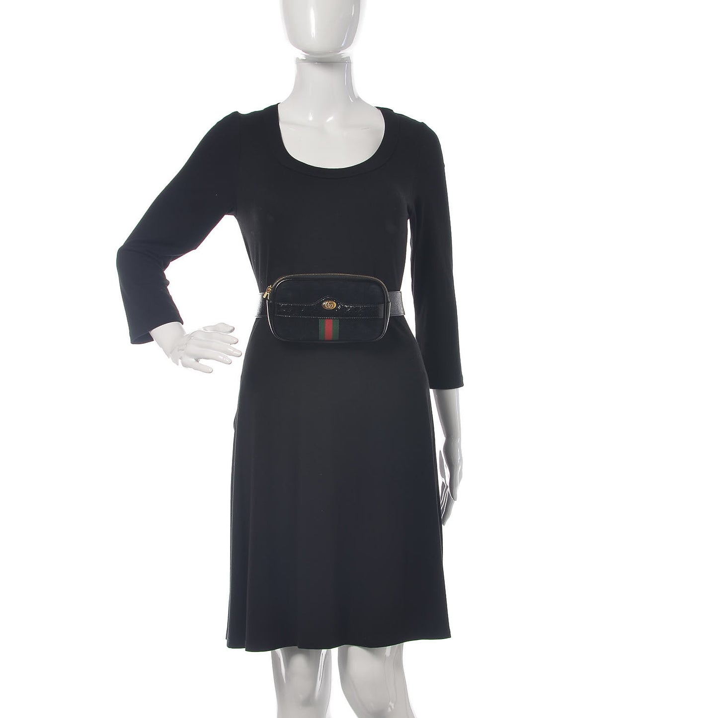 Suede Patent Ophidia Belted iPhone Case 95 38 Black