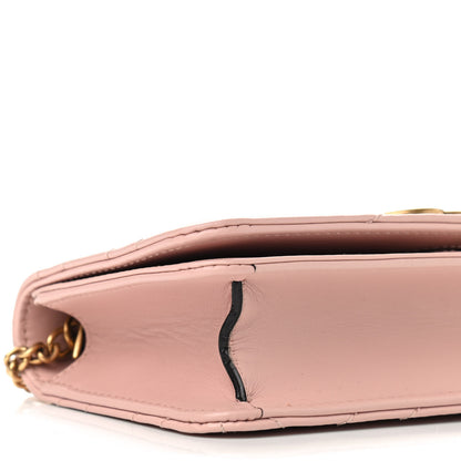 Gucci Calfskin Matelasse GG Marmont Mini Bag Perfect Pink 7 of 8