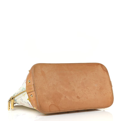 Louis Vuitton Monogram Multicolor Alma White 4 of 19