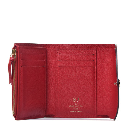 Louis Vuitton Empreinte Victorine Wallet Scarlet 5 of 7