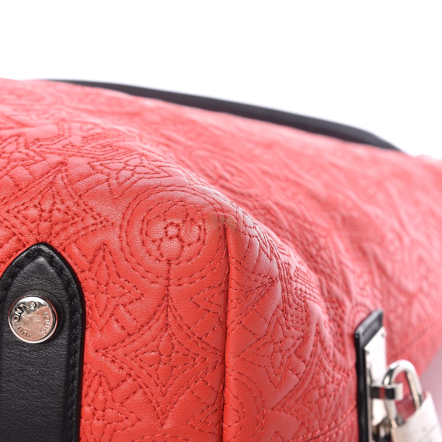 Louis Vuitton Monogram Lambskin Antheia Hobo PM Corail 8 of 10