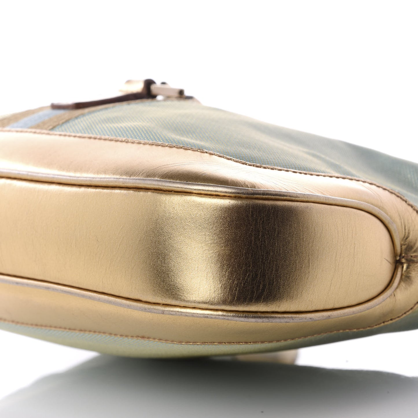 Metallic Calfskin Jackie O Hobo Gold