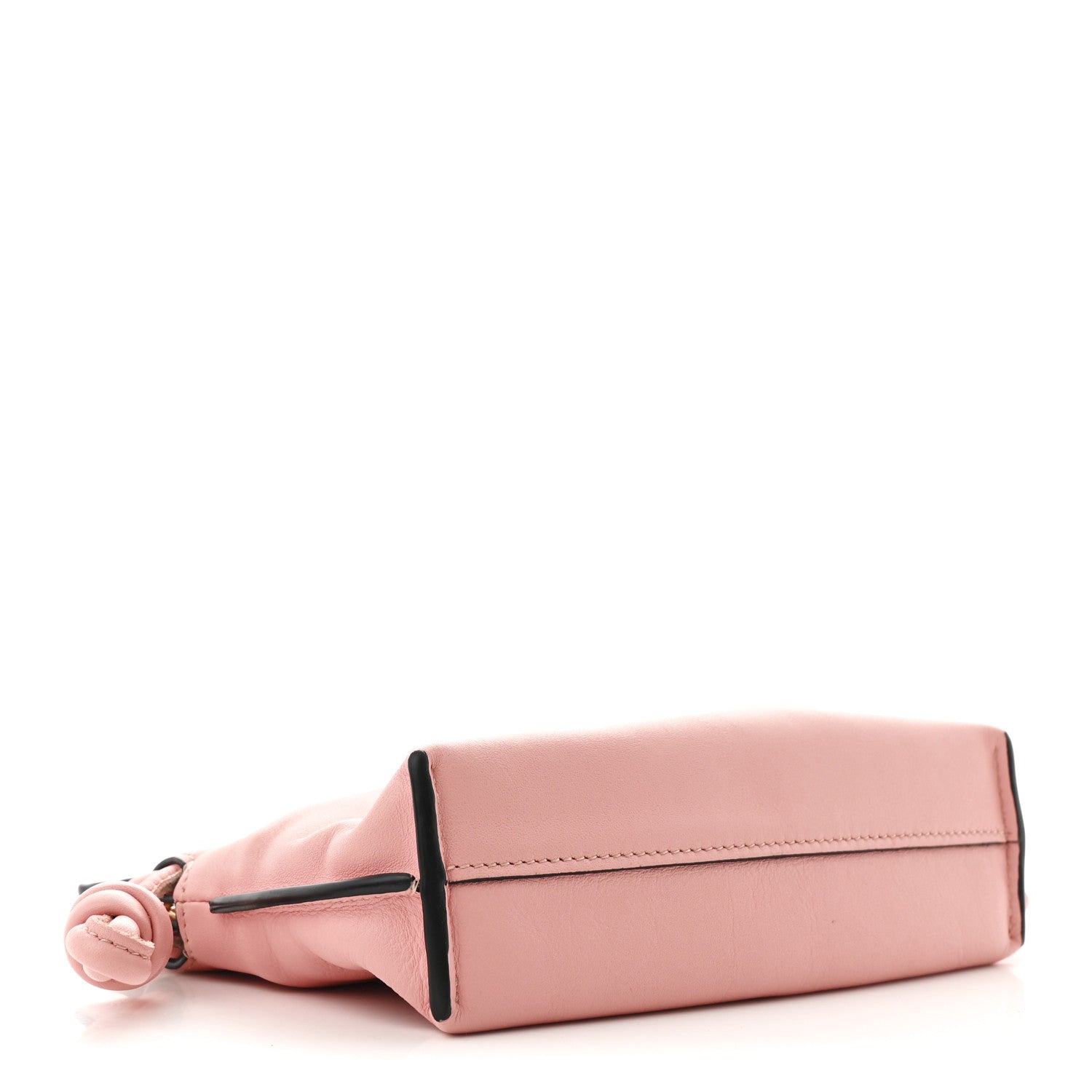 Loewe Calfskin Nano Flamenco Knot Clutch Warm Blossom 4 of 10