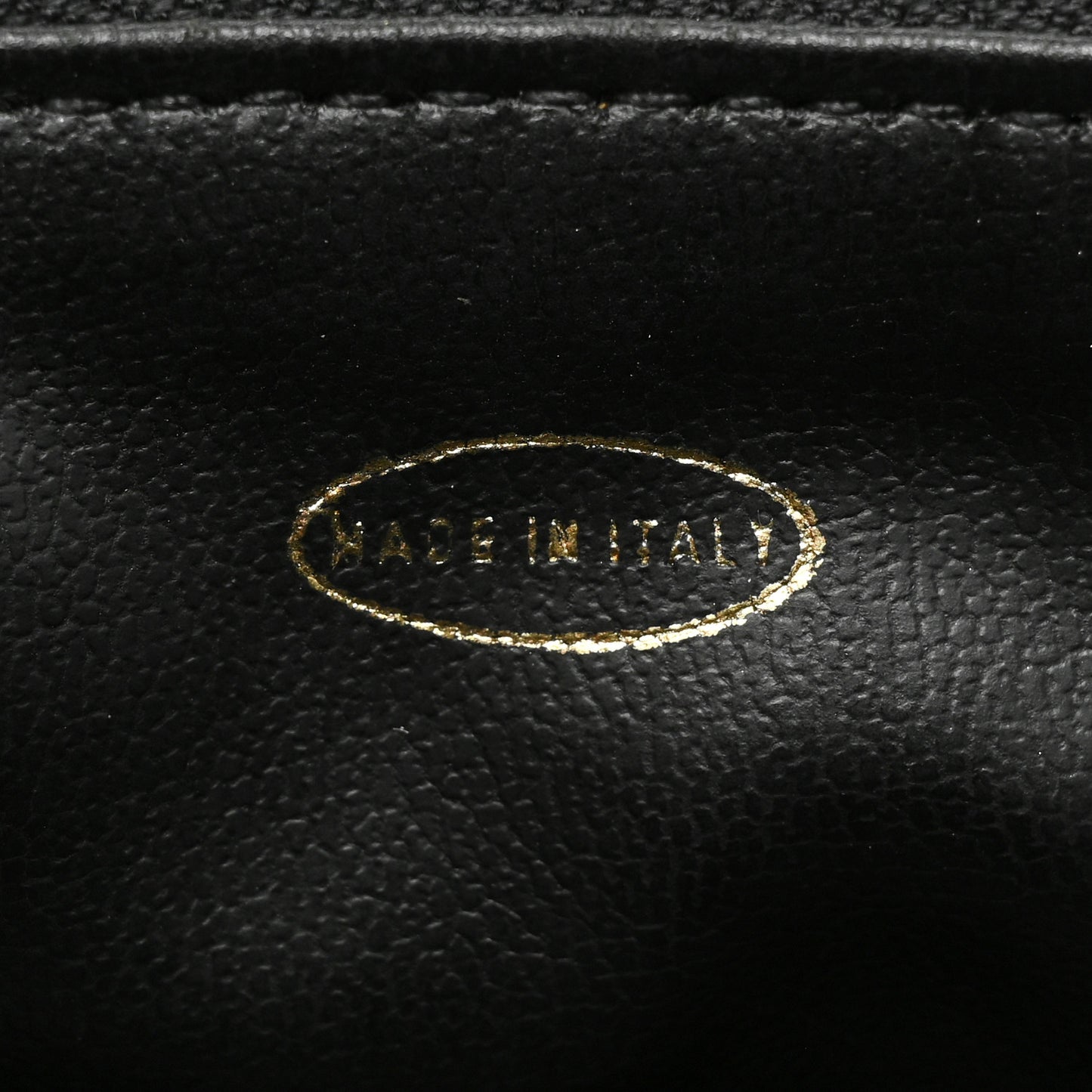 Lambskin Vanity Cosmetic Case Black