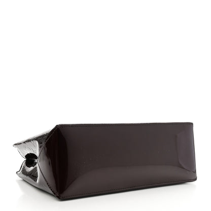 Louis Vuitton Vernis Wilshire PM Amarante 4 of 10