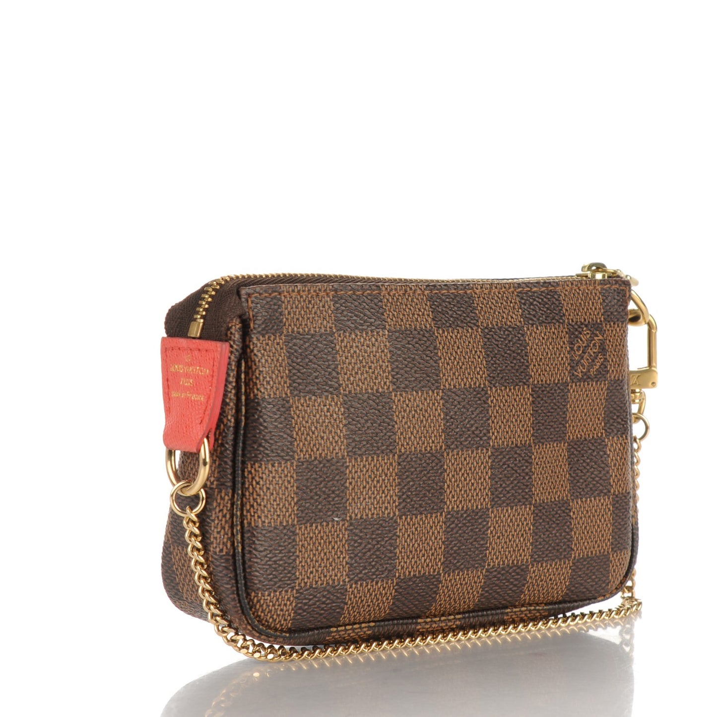 Damier Ebene 2015 Christmas Animation Mini Pochette Accessories