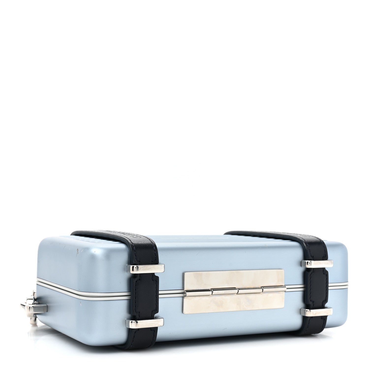 Christian Dior X RIMOWA Aluminum Personal Clutch On Strap Bleu 4 of 18
