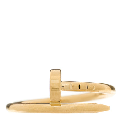 Cartier 18K Yellow Gold Small Juste Un Clou Ring 49 5 1 of 5