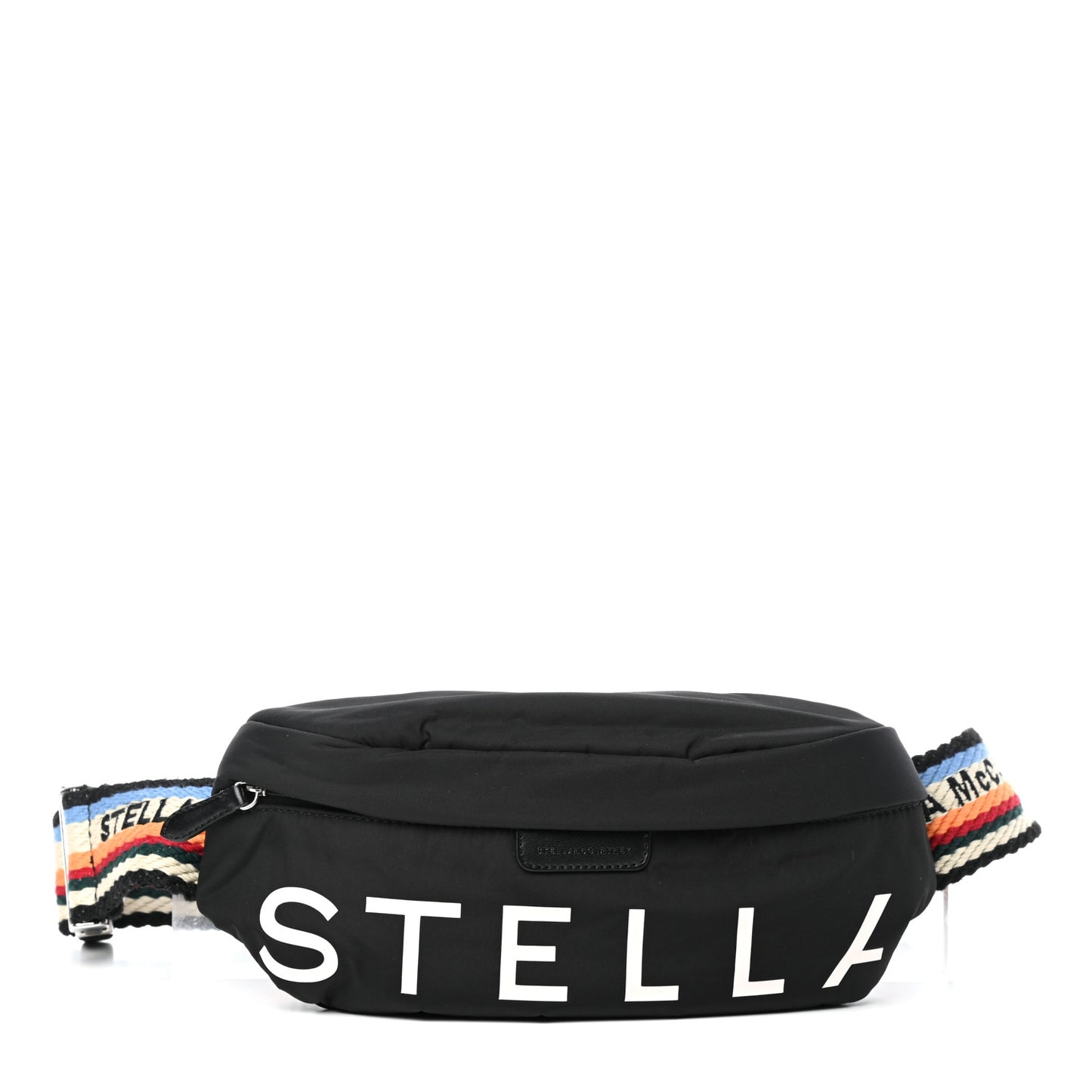 Eco Padded Nylon Logo Falabella Bum Bag Black Multicolor