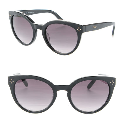 Chloe Round Sunglasses CE691S Black 1 of 5