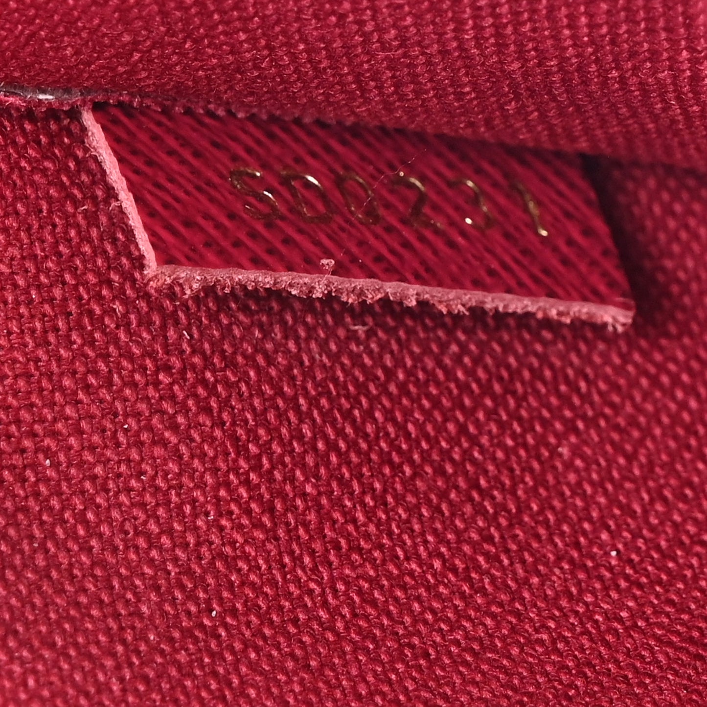 Monogram Pochette Felicie Chain Wallet Fuchsia