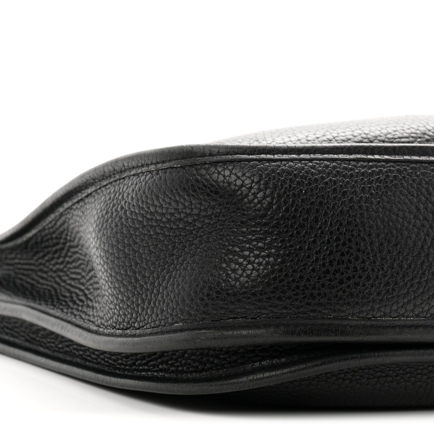 Hermes Taurillon Clemence Evelyne II PM Black 9 of 10