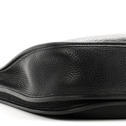Hermes Taurillon Clemence Evelyne II PM Black 9 of 10