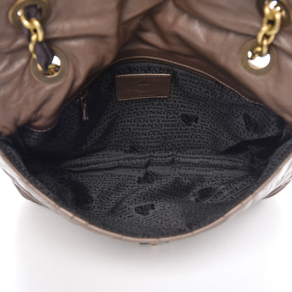 Lanvin Calfskin Quilted Medium Happy Shoulder Bag Brown Olive 5 of 10