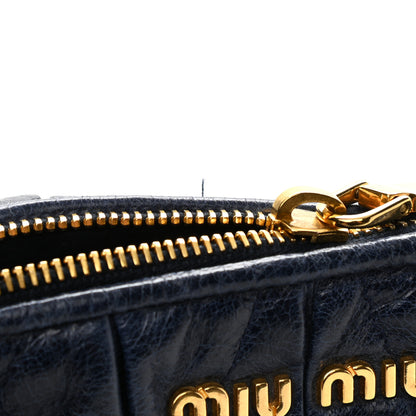 Miu Miu Nappa Matelasse Shopping Tote Inchiostro 11 of 11
