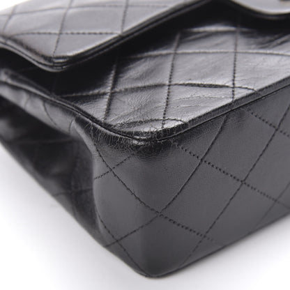 Chanel Lambskin Quilted Small Double Flap Black 10 of 15