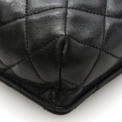 Chanel Lambskin Quilted Phone Holder Black 9 of 9