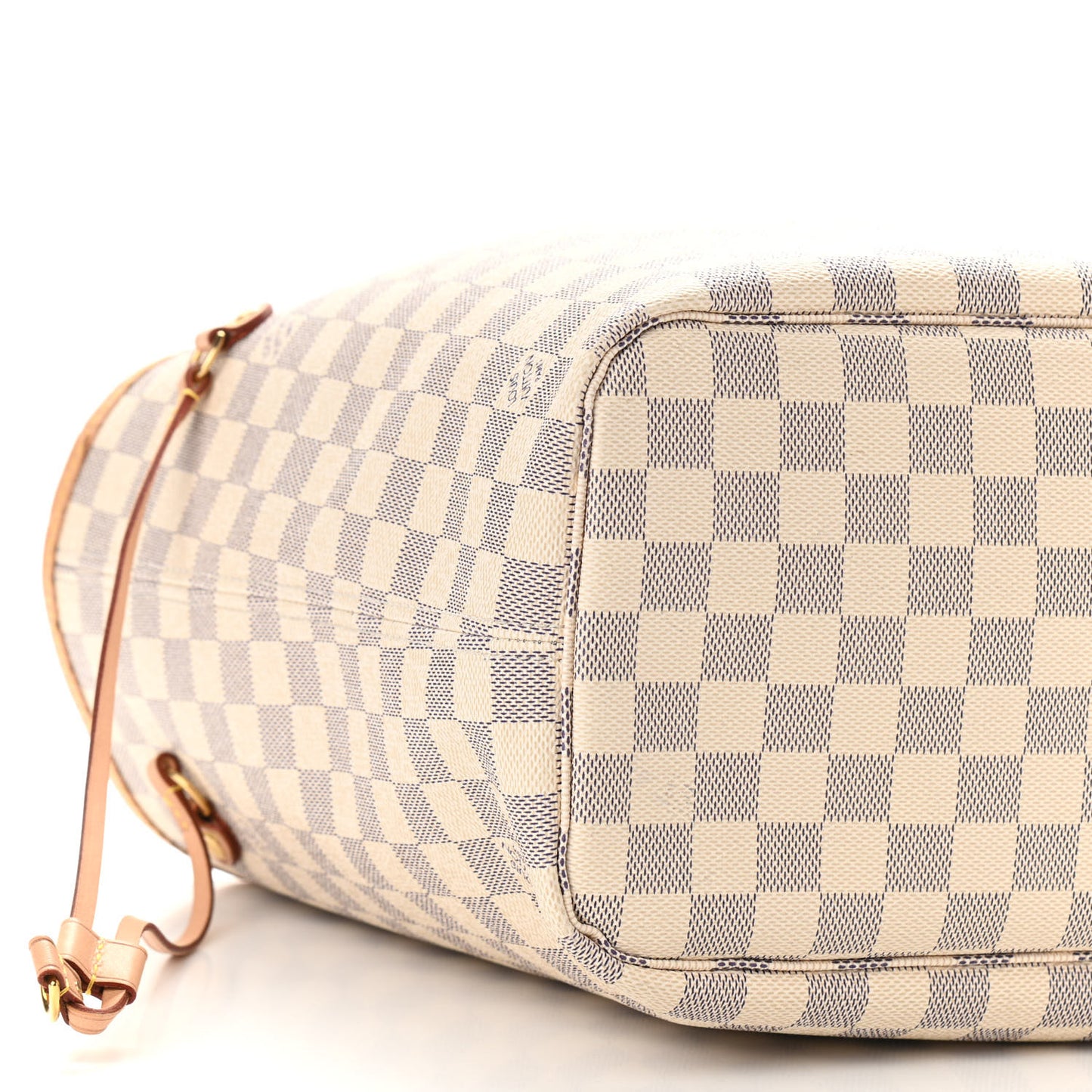 Damier Azur Neo Neverfull MM Rose Ballerine