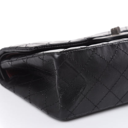Chanel Aged Calfskin Quilted 2.55 Reissue 225 Flap Black 8 of 10