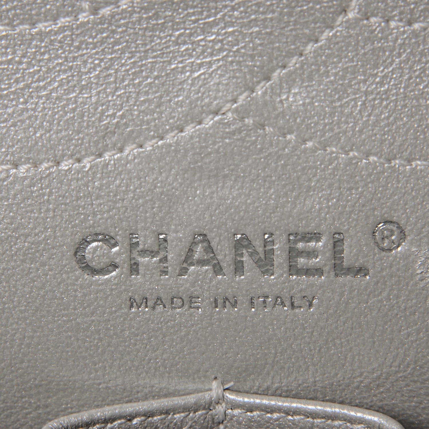 Chanel Metallic Lambskin Crystal 2.55 Reissue 227 Flap Pale Gold 6 of 18