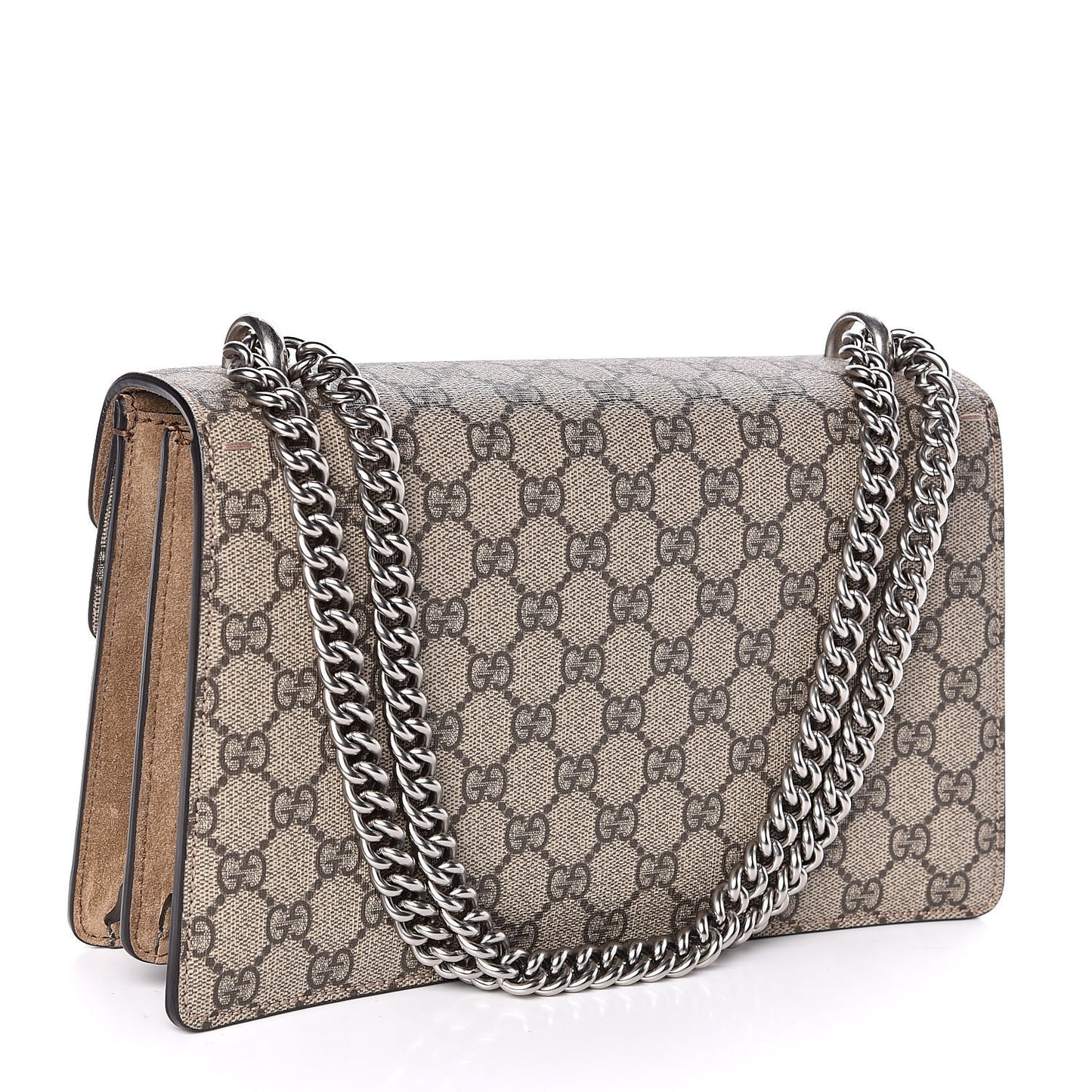 GG Supreme Monogram Small Dionysus Shoulder Bag Taupe