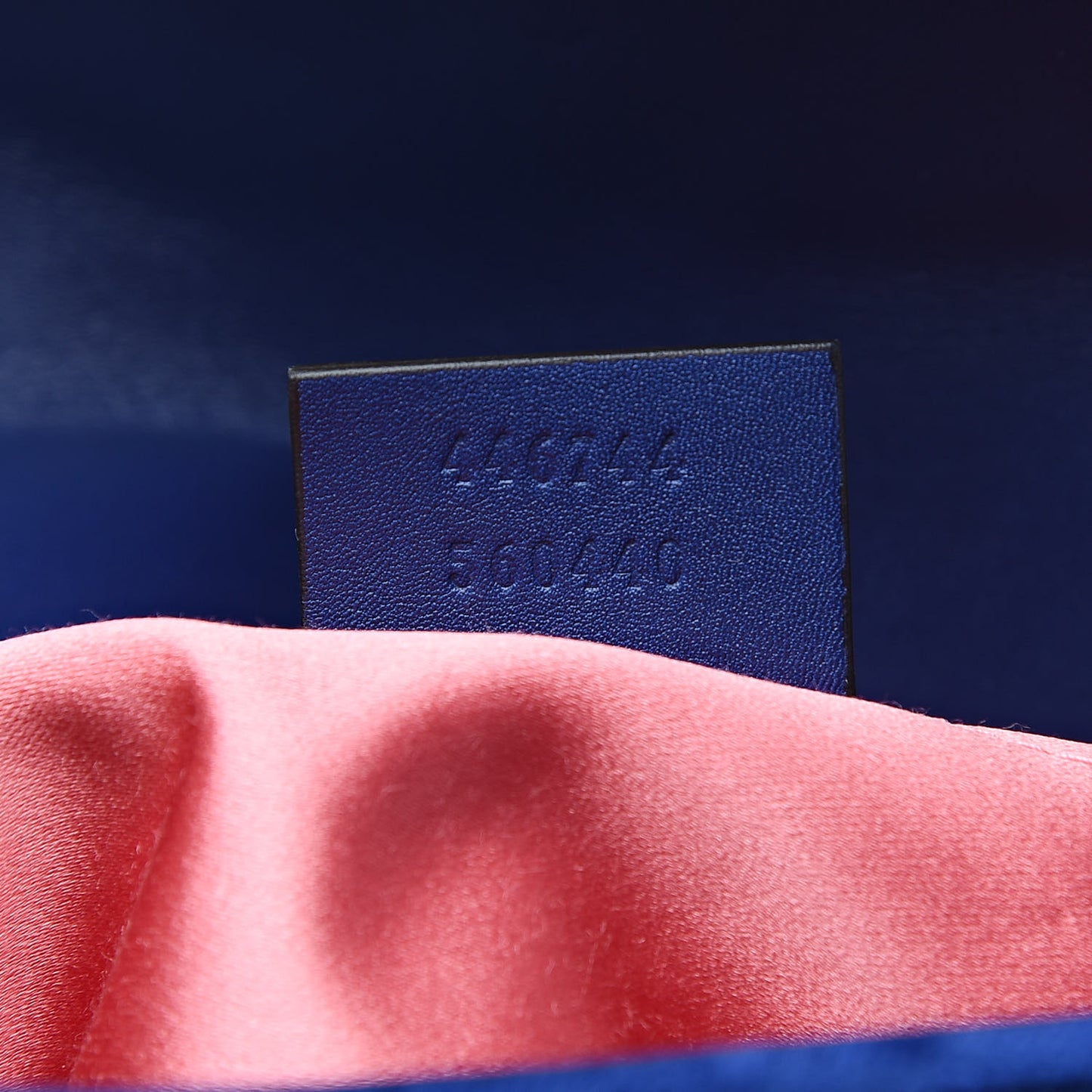 Velvet Matelasse Mini GG Marmont Shoulder Bag Cobalt Blue