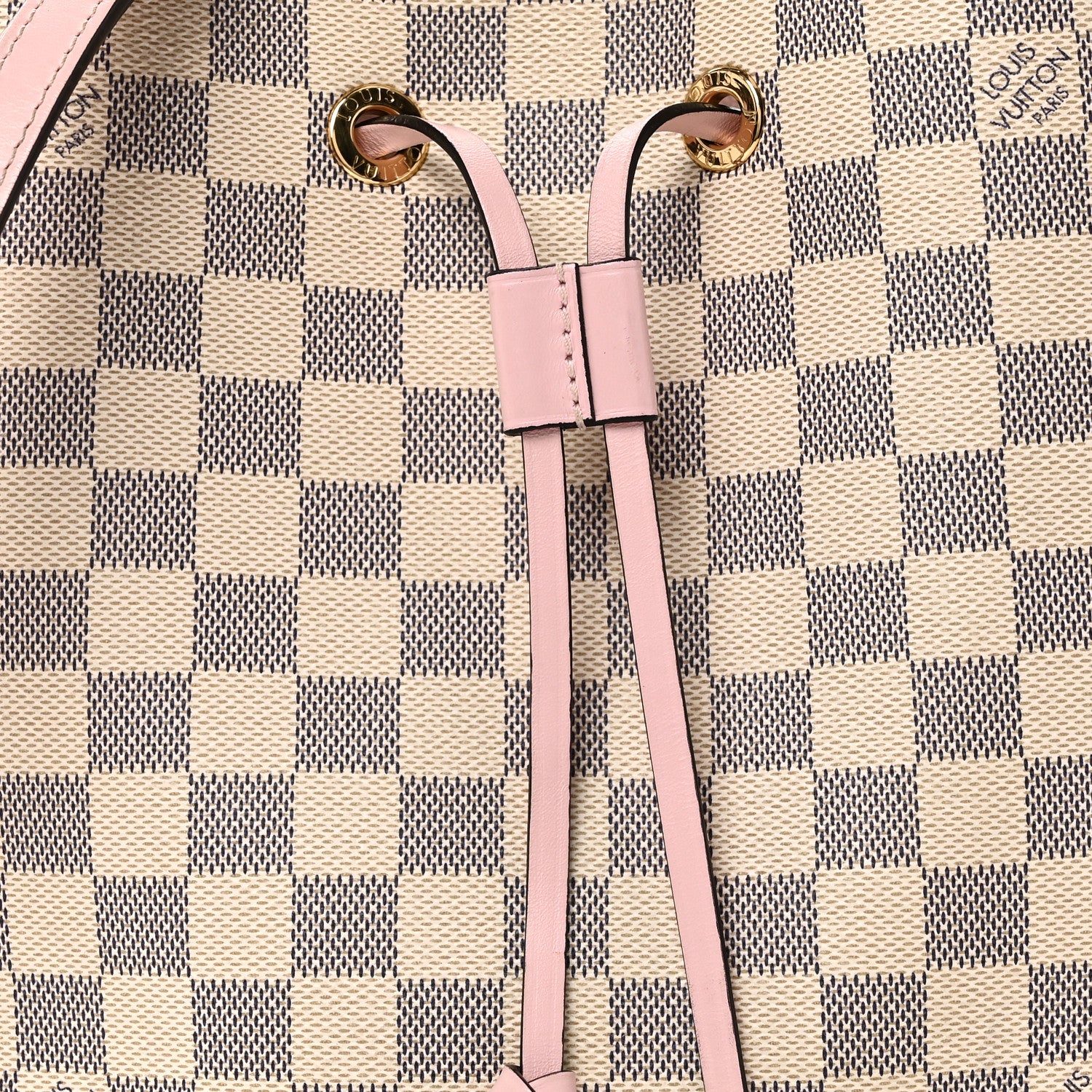 Louis Vuitton Damier Azur Neonoe MM Eau De Rose 7 of 11