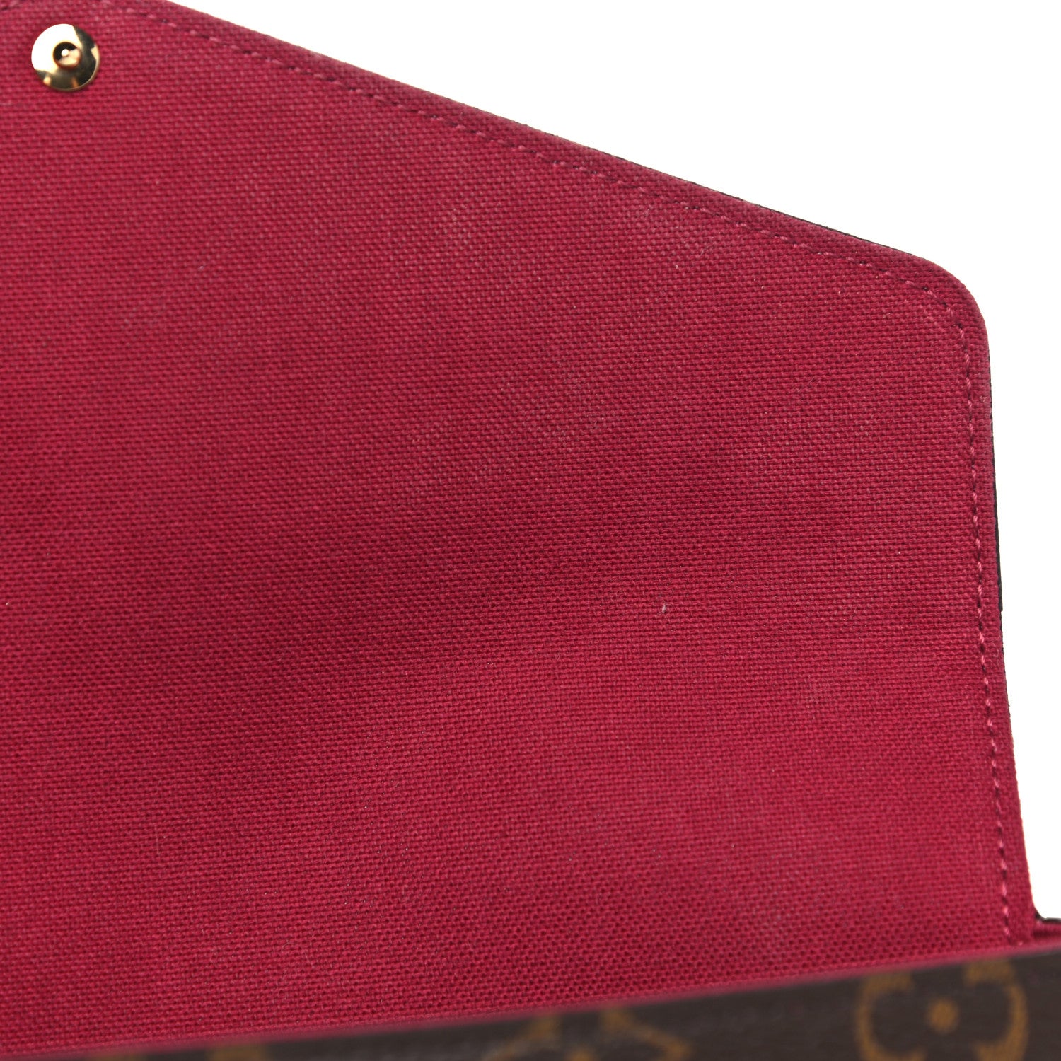 Louis Vuitton Monogram Pochette Felicie Chain Wallet Fuchsia 9 of 15