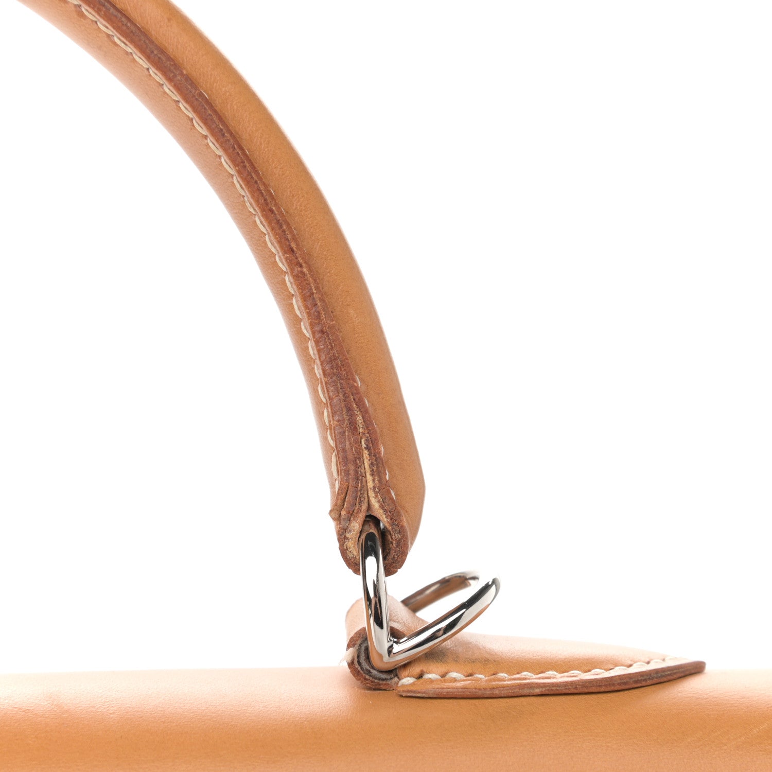 Hermes Vache Natural Kelly Sellier 35 13 of 16