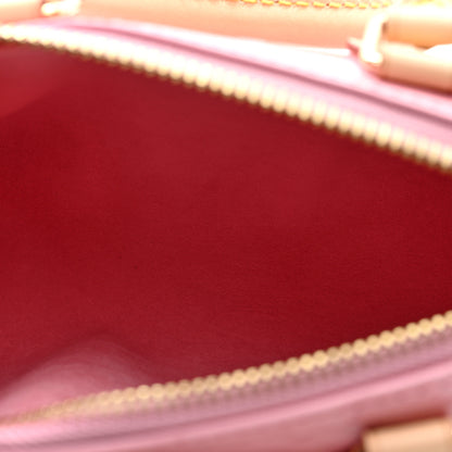 Louis Vuitton Vernis Monogram Nano Speedy Mochi Pink 5 of 9