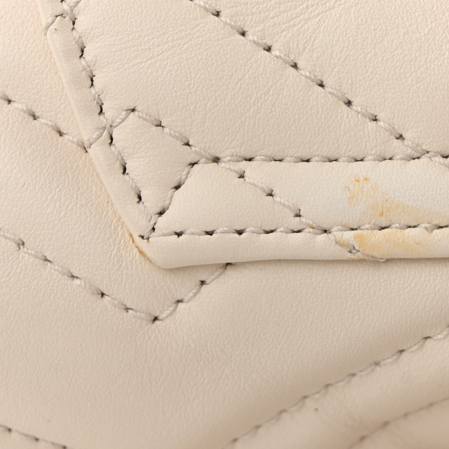Gucci Calfskin Matelasse GG Marmont Flap Backpack White 11 of 12