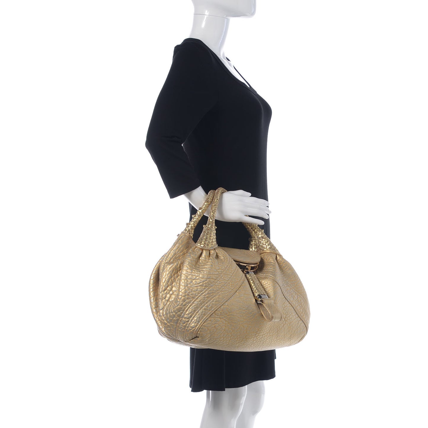 Nappa Nuvolata Bimetal Spy Oro Argento