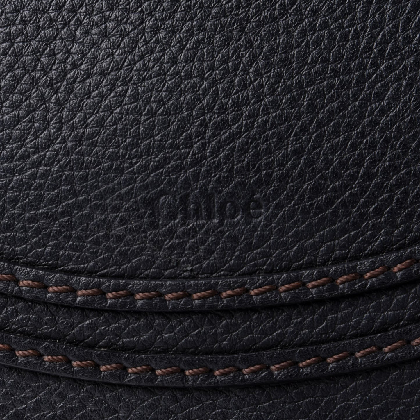 Calfskin Medium Marcie Round Crossbody Bag Black