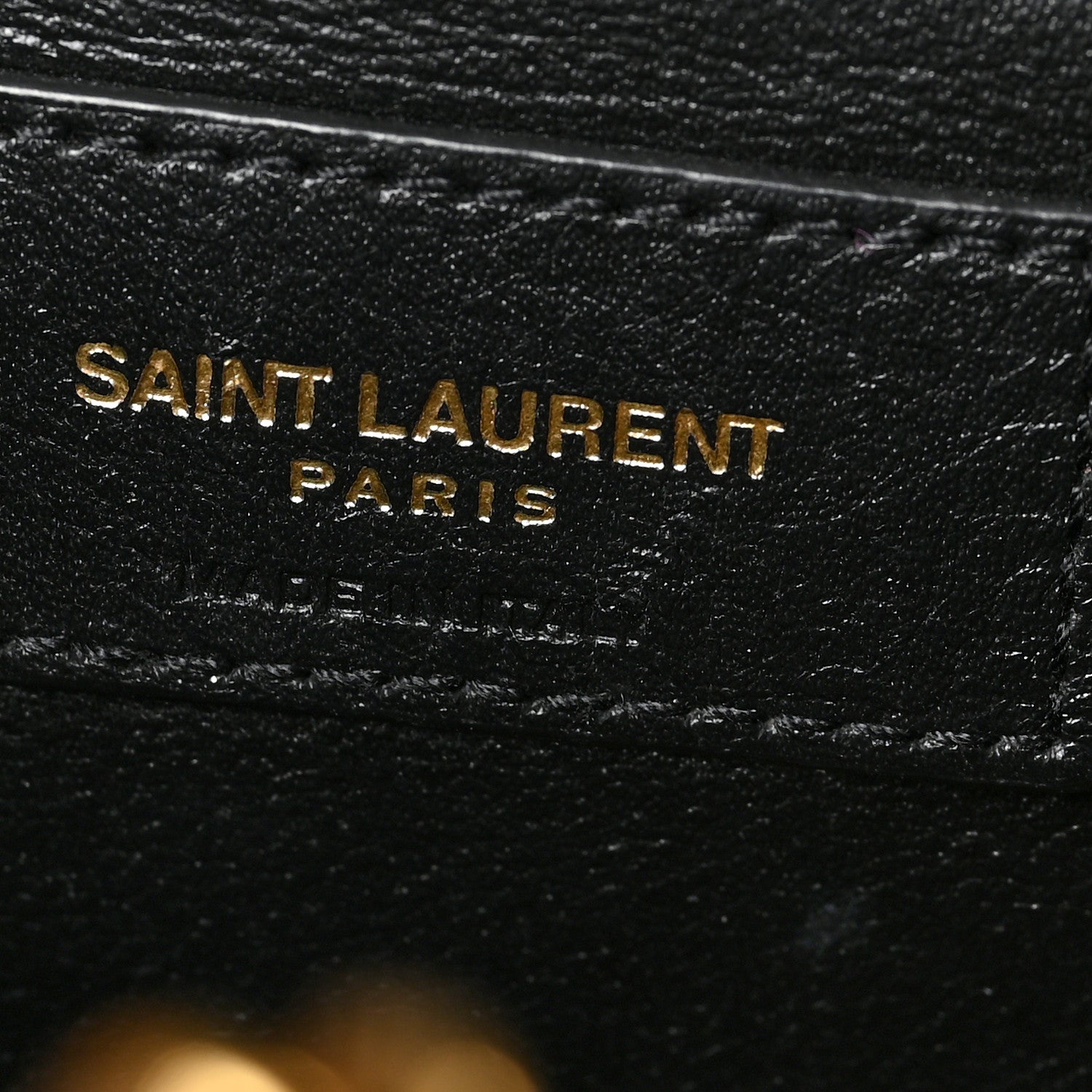 Saint Laurent Grain De Poudre Textured Mixed Matelasse Triquilt Medium Monogram Satchel Black 13 of 13