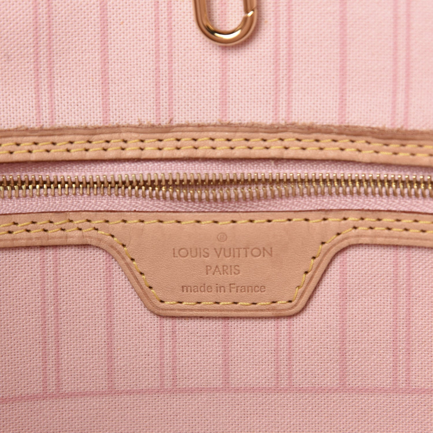 Louis Vuitton Damier Azur Neo Neverfull MM Rose Ballerine 8 of 10