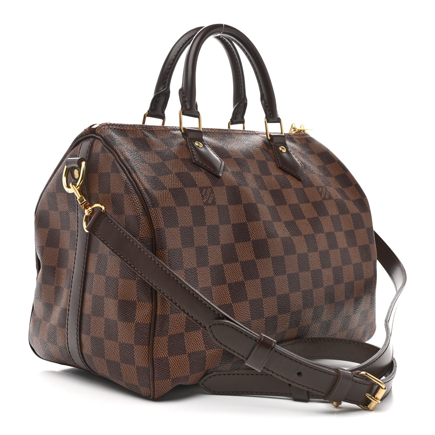 Louis Vuitton Damier Ebene Speedy Bandouliere 30 3 of 13