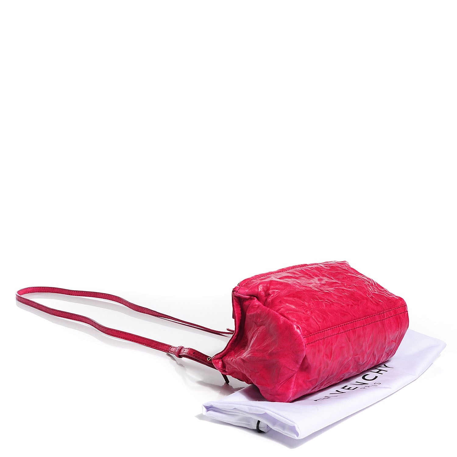 Givenchy Tumbled Sheepskin Mini Pandora Cherry 4 of 9