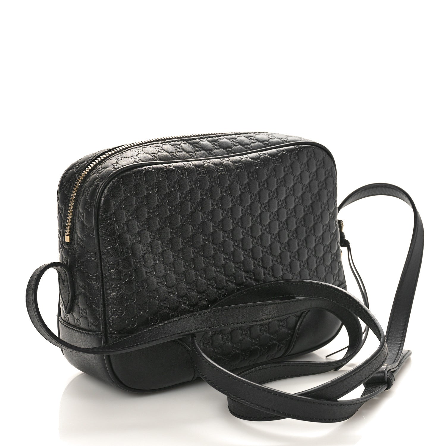 Gucci Microguccissima Mini Bree Messenger Bag Black 3 of 9