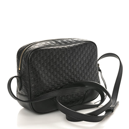 Gucci Microguccissima Mini Bree Messenger Bag Black 3 of 9